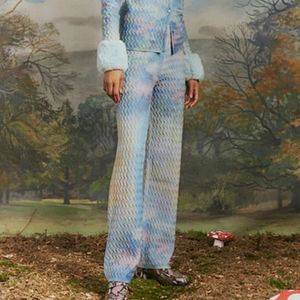HOUSE OF SUNNY Reflections Pants Sky Blue
